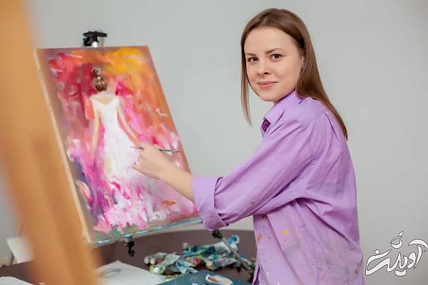 نقاشی کار در منزل برای خانم ها نقاشی و رنگ کاری